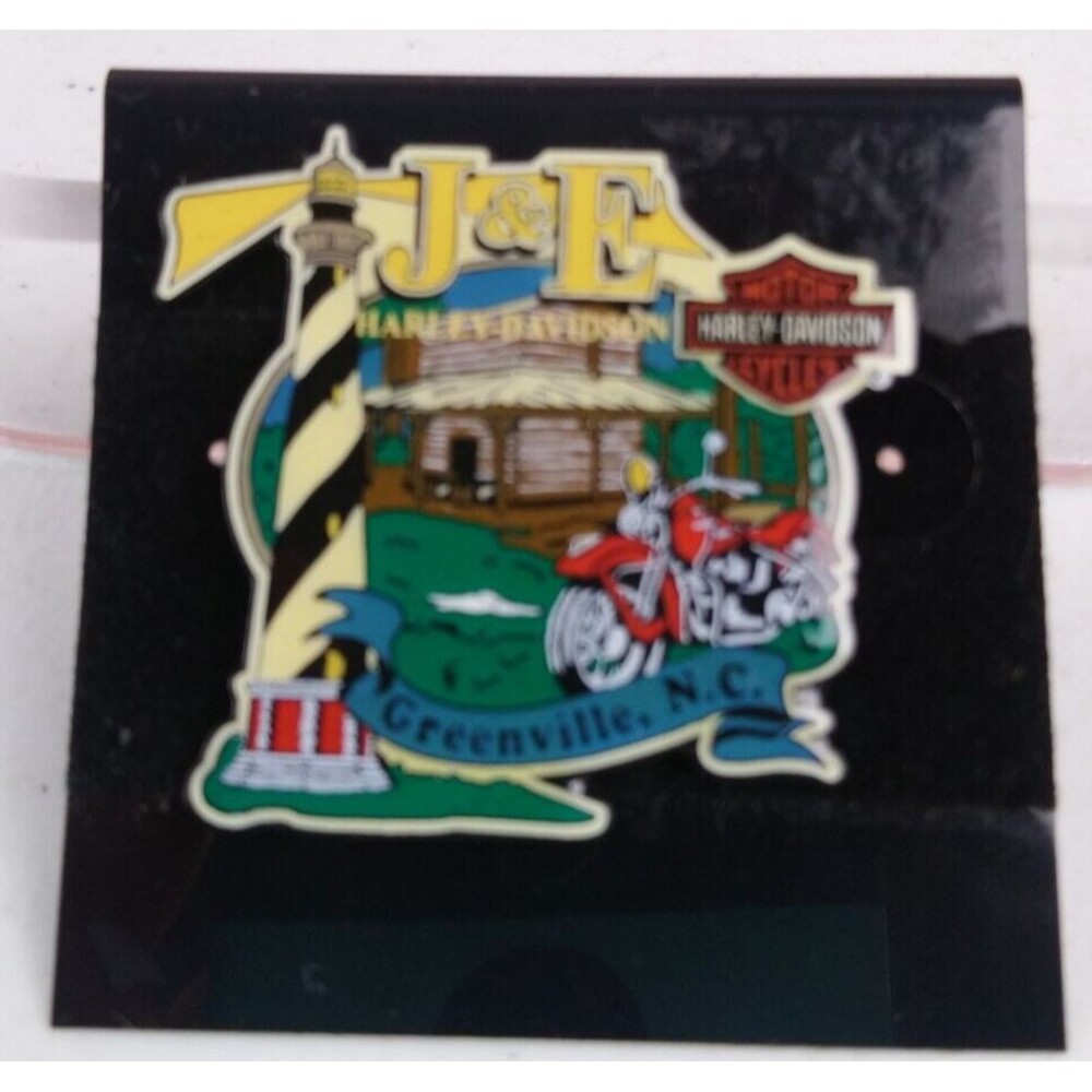 J&E Harley Davidson Motorcycle Greenville NC Pin